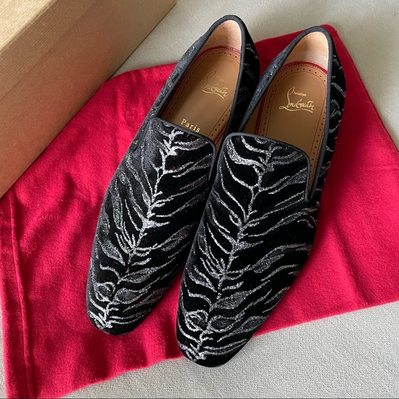*NWT* Christian Louboutin Colonnaki Velvet Loafer - Picture 4 of 8